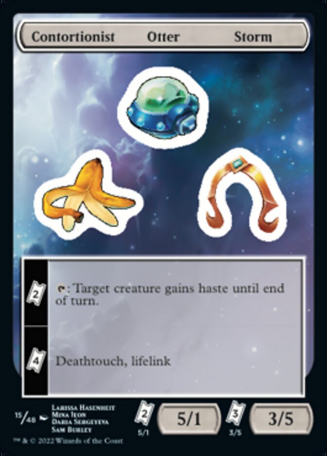 Contortionist Otter Storm [Unfinity Stickers] | Exor Games Truro