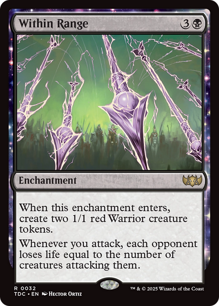 Within Range [Tarkir: Dragonstorm Commander] | Exor Games Truro