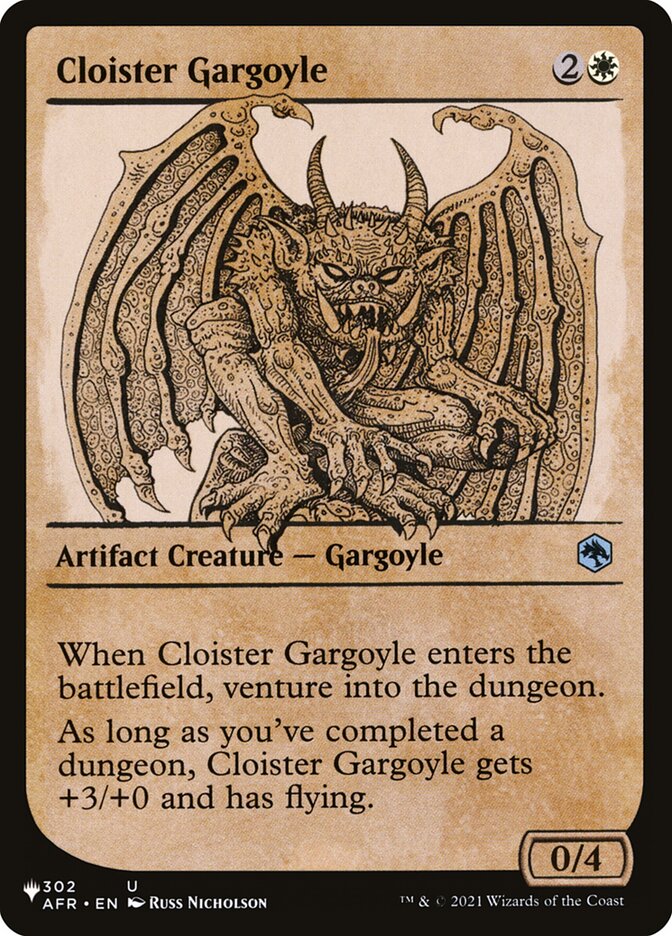 Cloister Gargoyle (Showcase) [The List] | Exor Games Truro