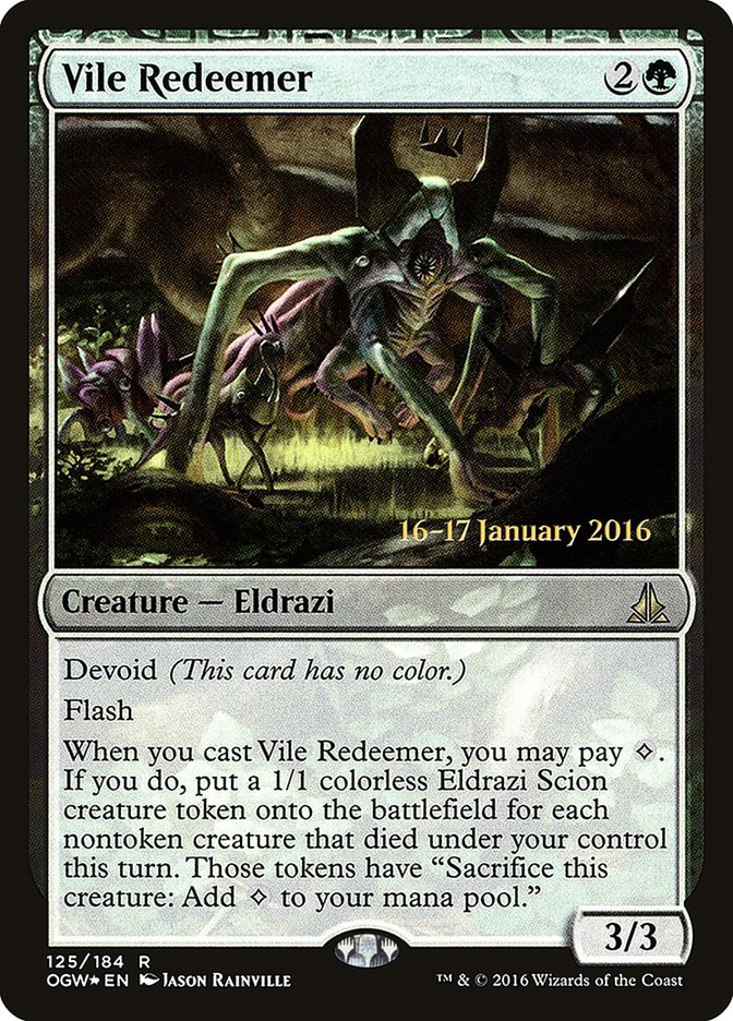 Vile Redeemer [Oath of the Gatewatch Prerelease Promos] | Exor Games Truro