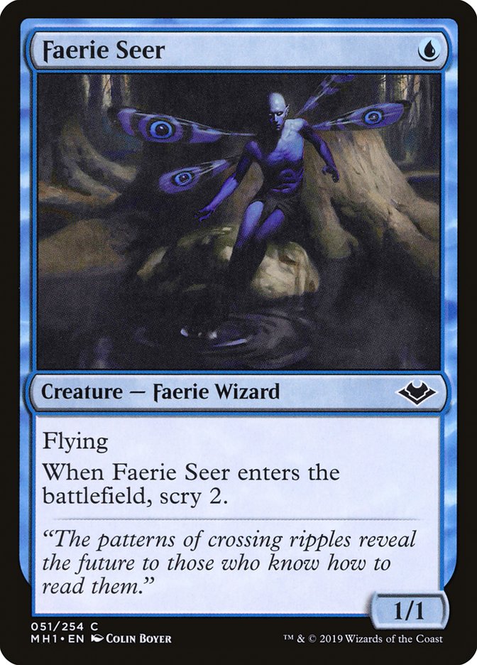 Faerie Seer [Modern Horizons] | Exor Games Truro