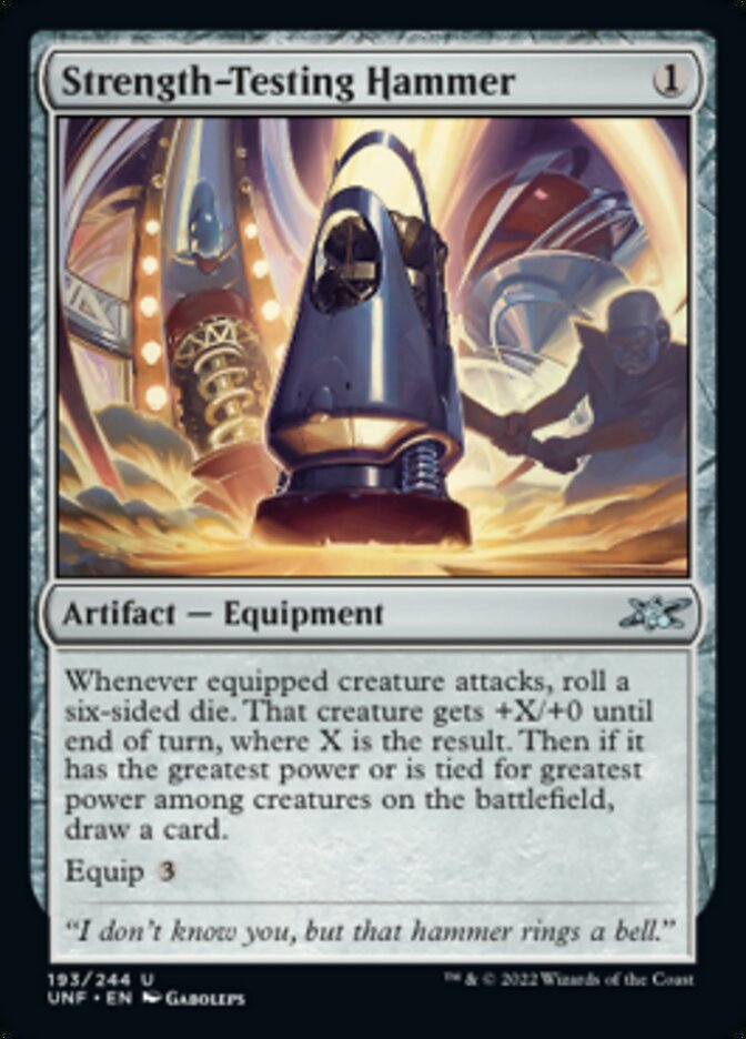 Strength-Testing Hammer [Unfinity] | Exor Games Truro