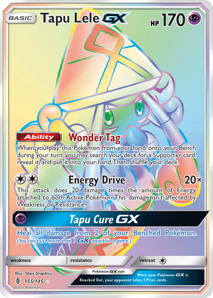 Tapu Lele GX (155/145) [Sun & Moon: Guardians Rising] | Exor Games Truro