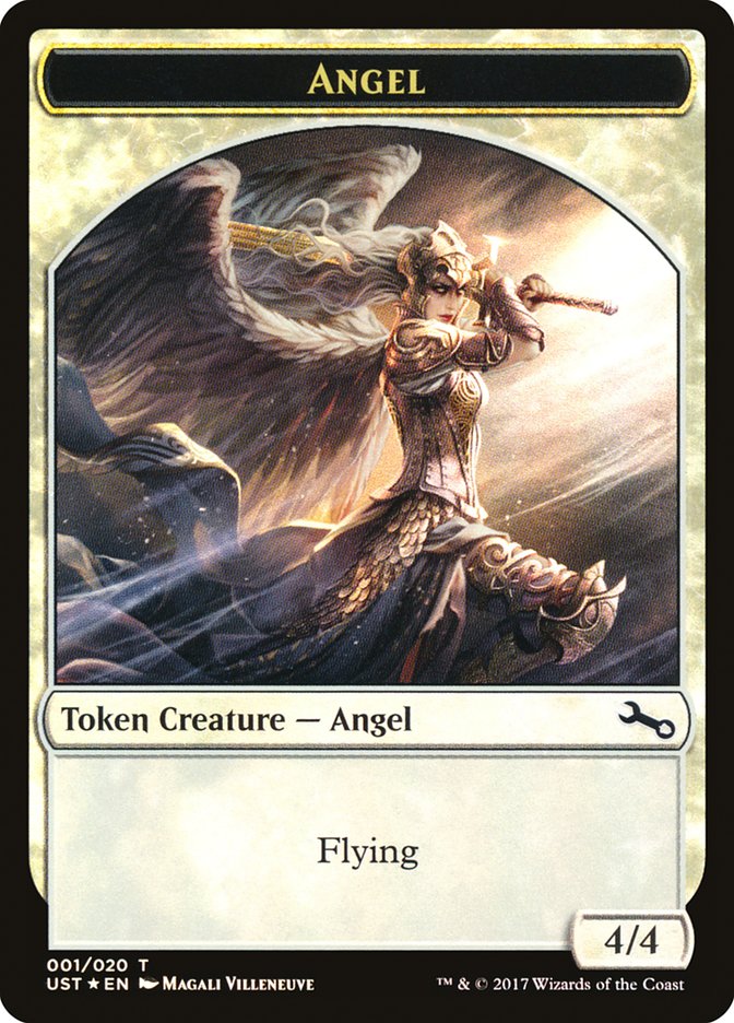 Angel // Angel Double-Sided Token [Unstable Tokens] | Exor Games Truro