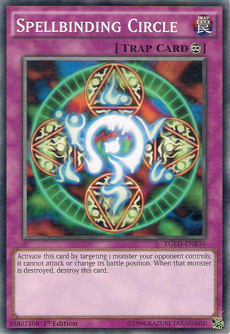 Spellbinding Circle [YGLD-ENB36] Common | Exor Games Truro