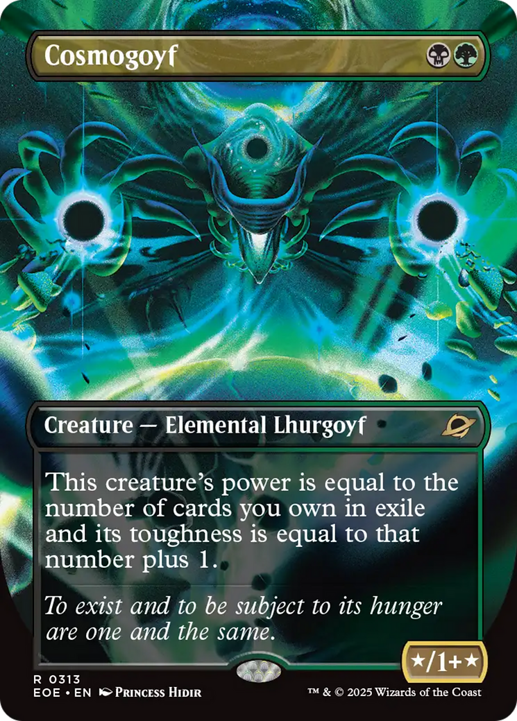 Cosmogoyf (Borderless) [Edge of Eternities] | Exor Games Truro