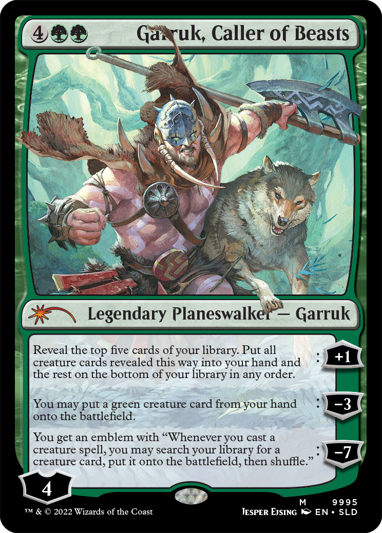 Garruk, Caller of Beasts [Secret Lair Drop Series] | Exor Games Truro