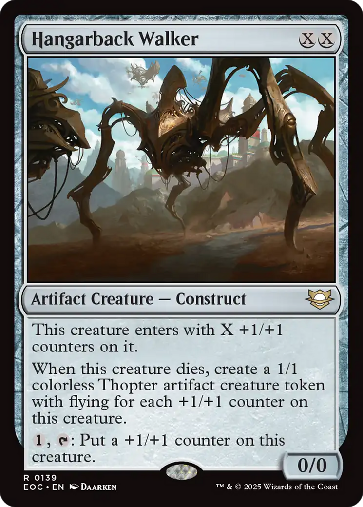 Hangarback Walker [Edge of Eternities Commander] | Exor Games Truro