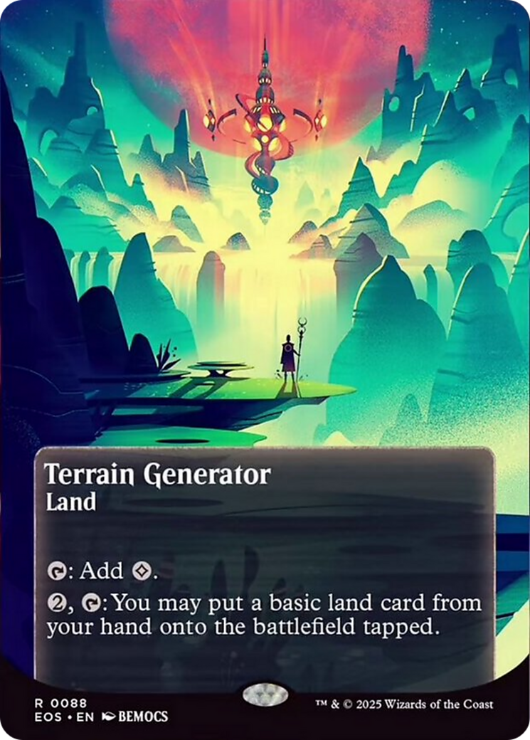Terrain Generator (0088) (Borderless) [Edge of Eternities: Stellar Sights] | Exor Games Truro