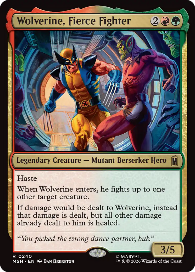 Wolverine, Fierce Fighter [Marvel Super Heroes] | Exor Games Truro