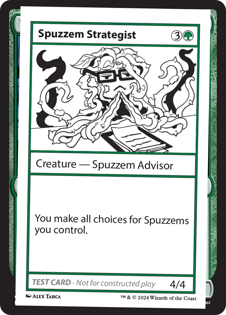 Spuzzem Strategist [Mystery Booster 2 Playtest Cards] | Exor Games Truro
