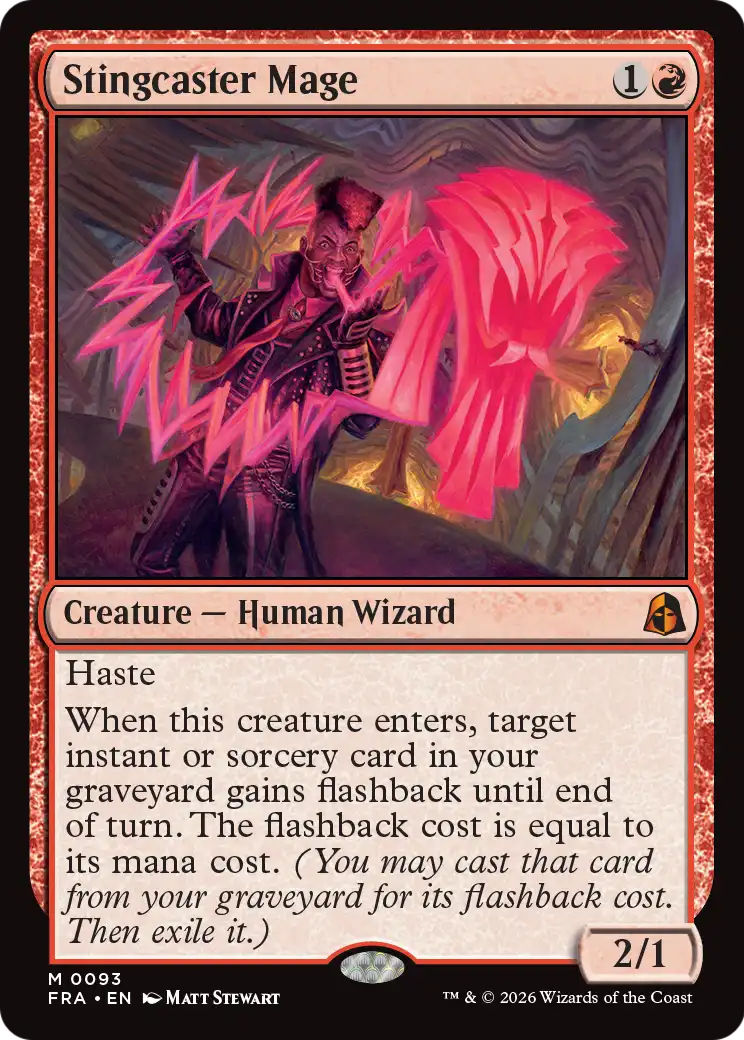 Stingcaster Mage [Reality Fracture] | Exor Games Truro