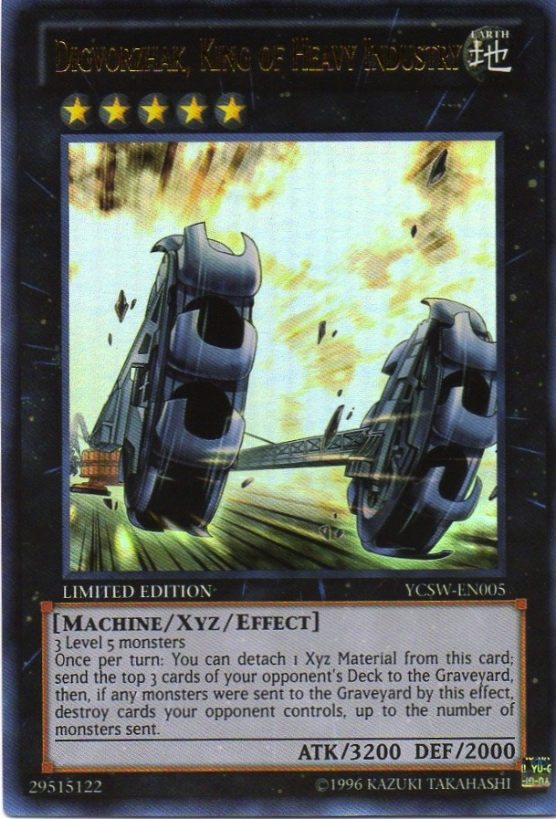 Digvorzhak, King of Heavy Industry [YCSW-EN005] Ultra Rare | Exor Games Truro