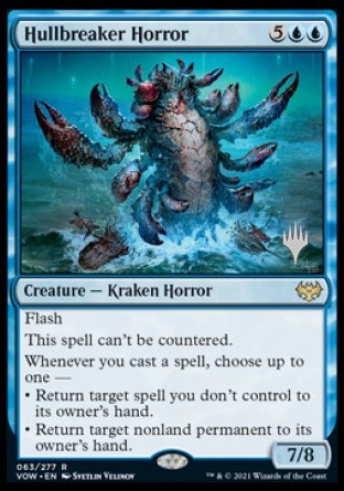 Hullbreaker Horror (Promo Pack) [Innistrad: Crimson Vow Promos] | Exor Games Truro