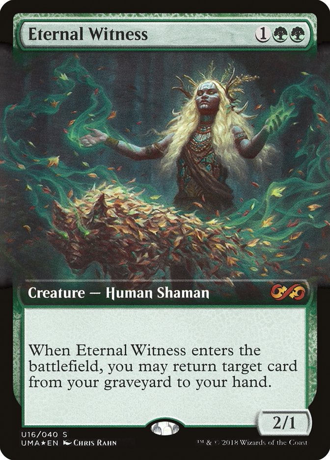 Eternal Witness (Topper) [Ultimate Masters Box Topper] | Exor Games Truro