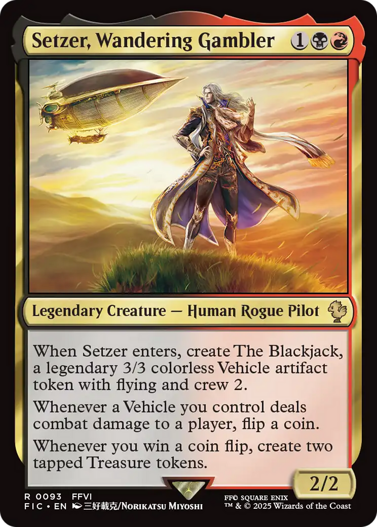 Setzer, Wandering Gambler [FINAL FANTASY Commander] | Exor Games Truro