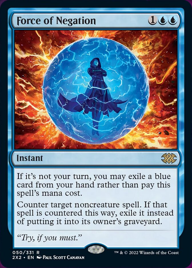 Force of Negation [Double Masters 2022] | Exor Games Truro