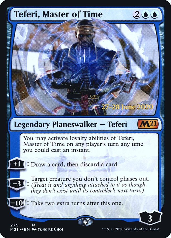 Teferi, Master of Time [Core Set 2021 Prerelease Promos] | Exor Games Truro