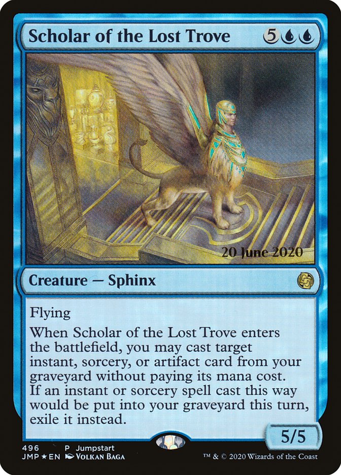 Scholar of the Lost Trove (Prerelease) [Jumpstart] | Exor Games Truro