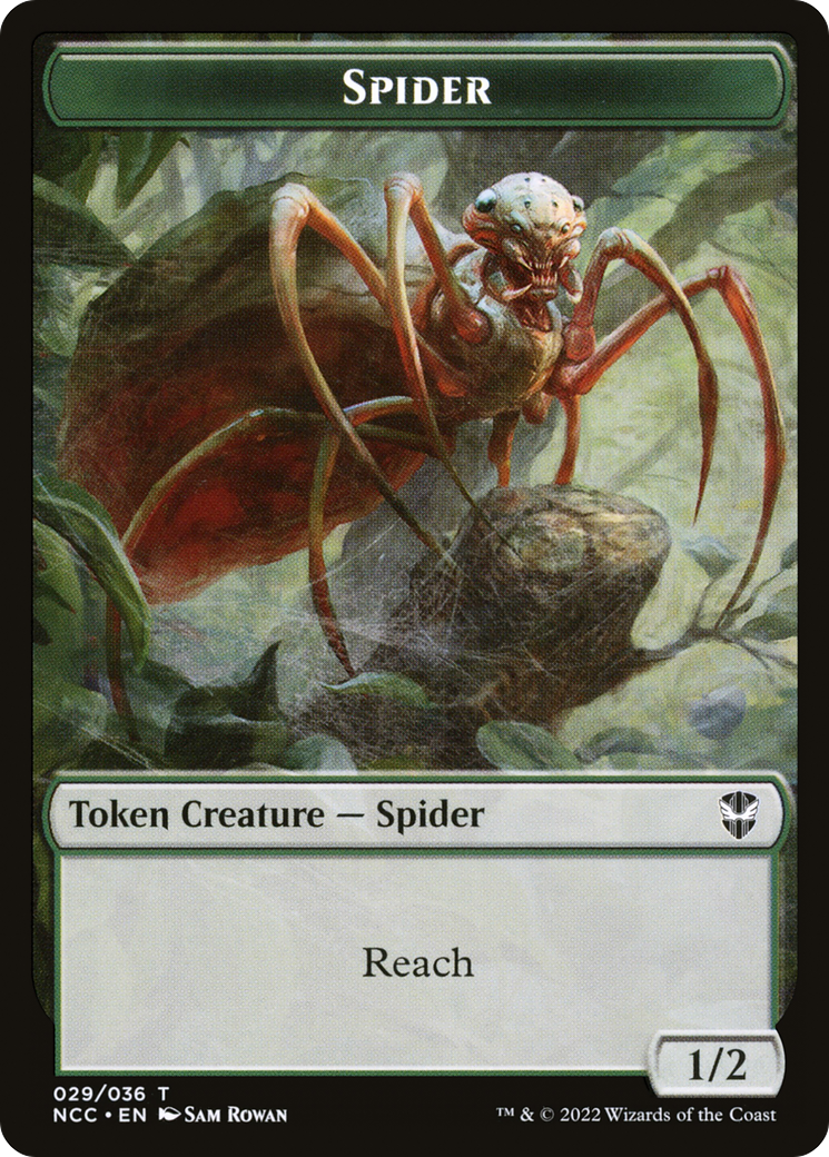 Treasure // Spider Double-Sided Token [The List] | Exor Games Truro