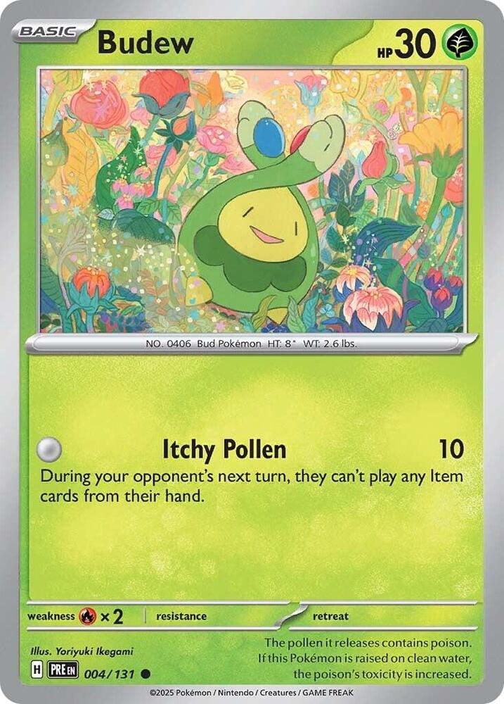 Budew (004/131) [Scarlet & Violet: Prismatic Evolutions] | Exor Games Truro