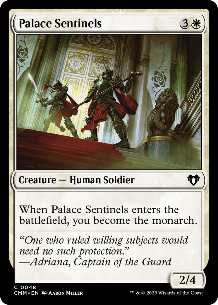 Palace Sentinels [Commander Masters] | Exor Games Truro