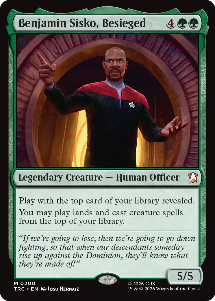 Benjamin Sisko, Besieged [Star Trek Commander] | Exor Games Truro