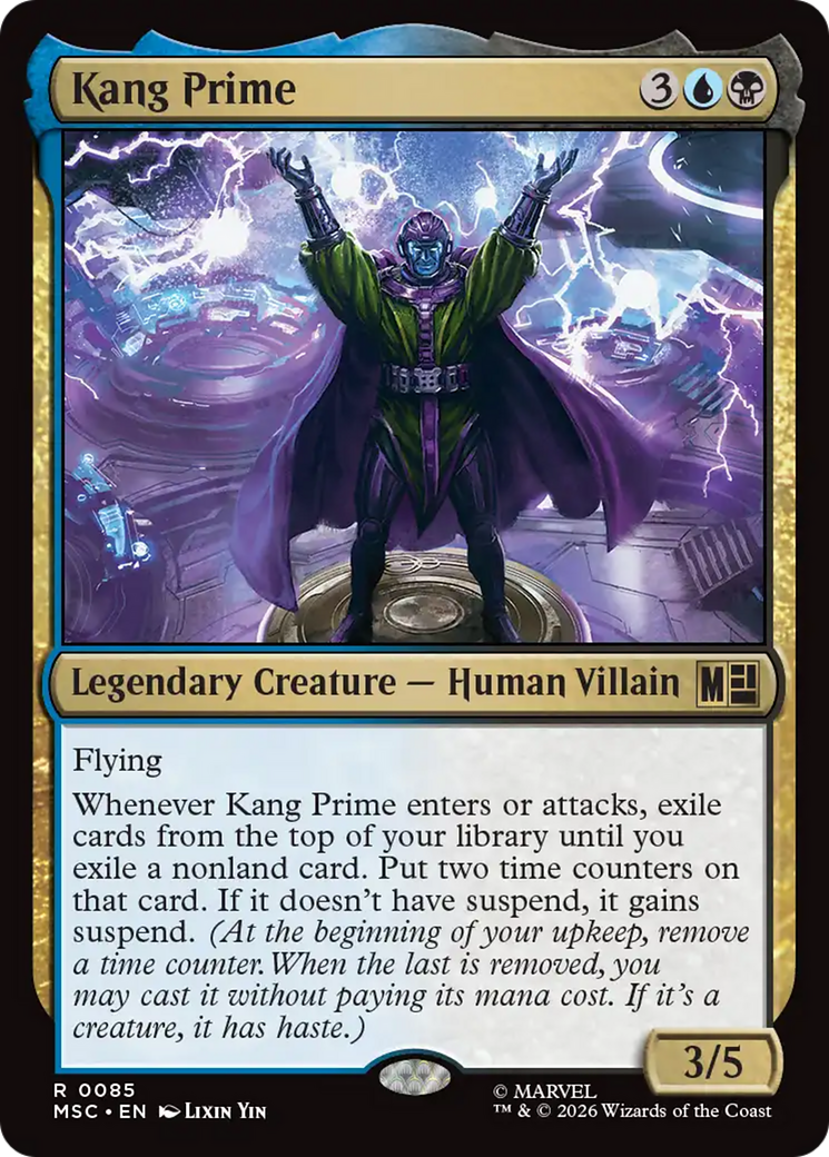 Kang Prime (Surge Foil) [Marvel Super Heroes Commander] | Exor Games Truro