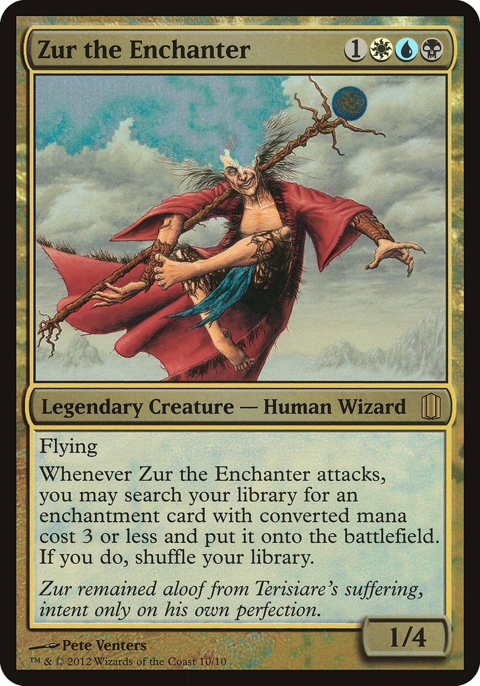 Zur the Enchanter (Oversized) [Commander's Arsenal Oversized] | Exor Games Truro