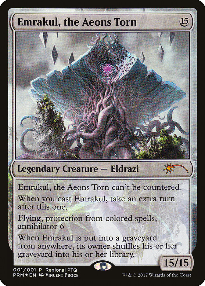 Emrakul, the Aeons Torn (Regional PTQ) [Pro Tour Promos] | Exor Games Truro