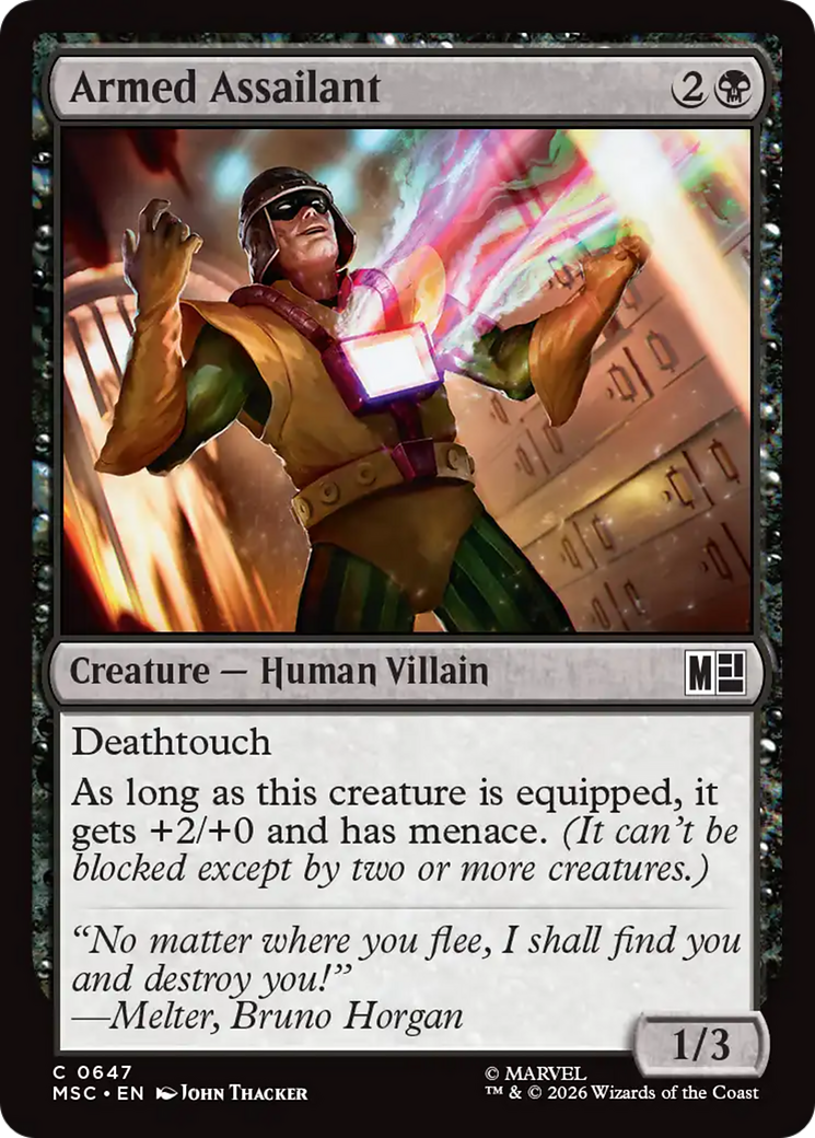 Armed Assailant [Marvel Super Heroes Commander] | Exor Games Truro