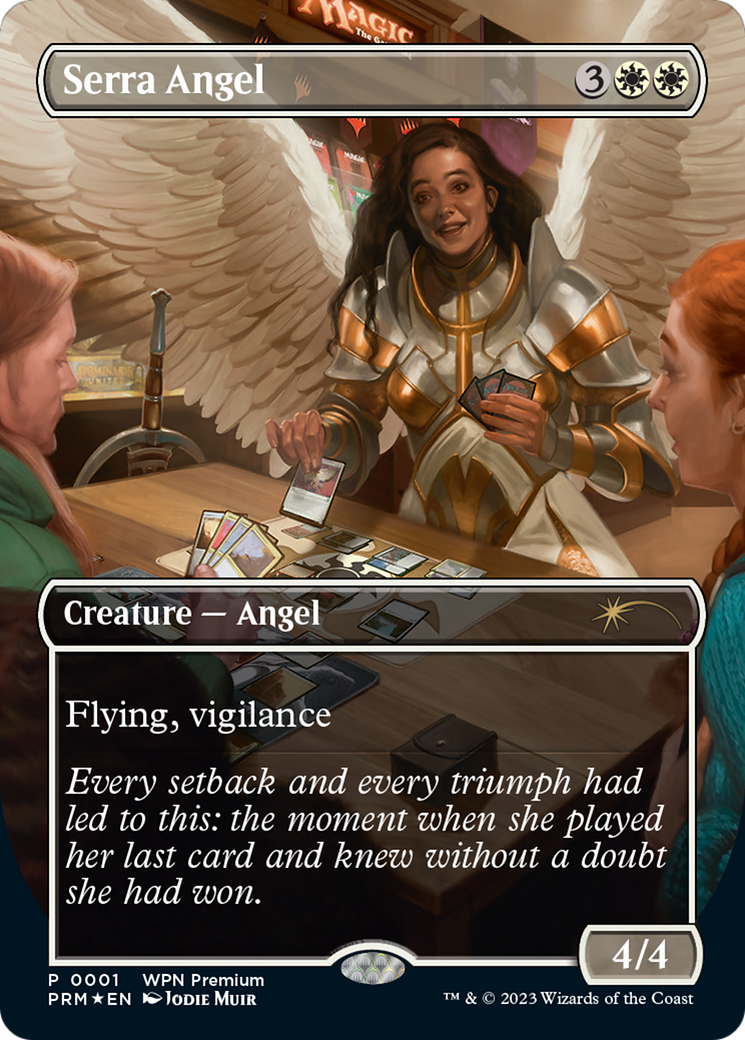 Serra Angel [Wizards Play Network 2024] | Exor Games Truro