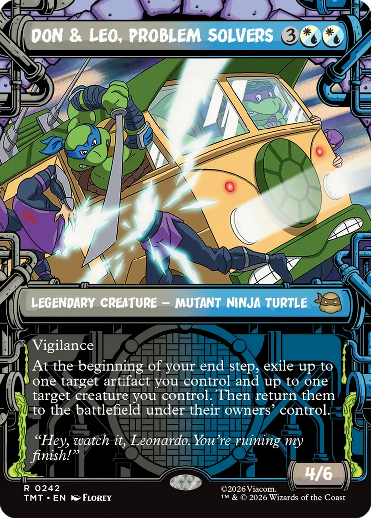 Don & Leo, Problem Solvers (Showcase) [Teenage Mutant Ninja Turtles] | Exor Games Truro