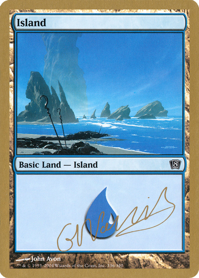 Island (gn336) (Gabriel Nassif) [World Championship Decks 2004] | Exor Games Truro