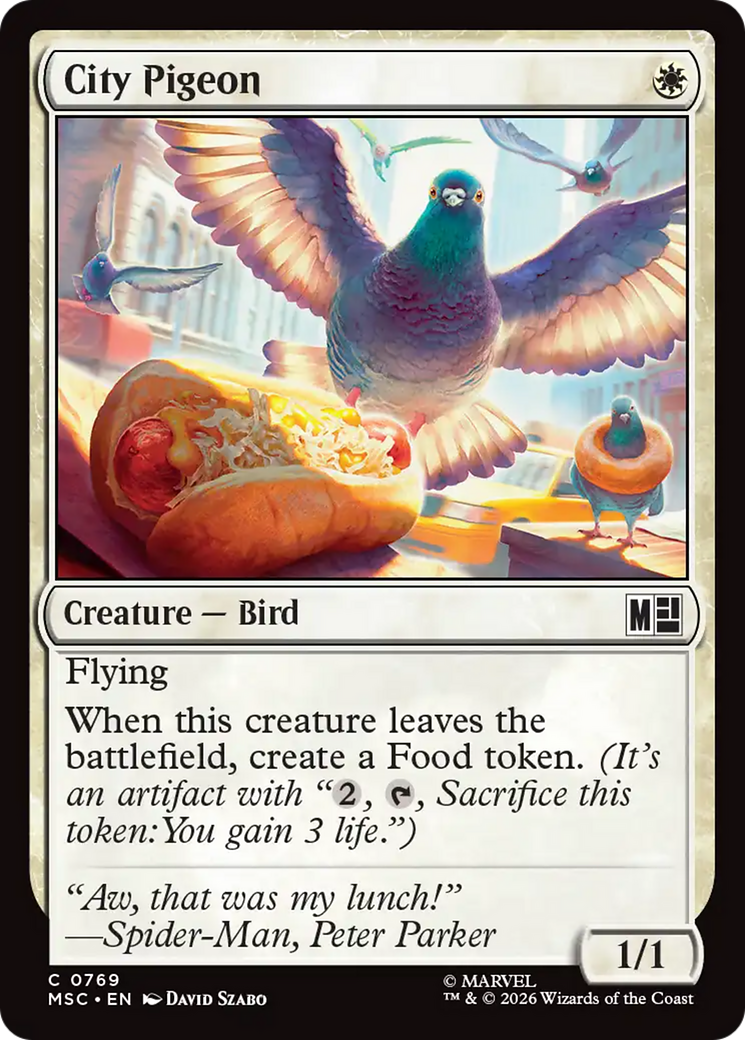 City Pigeon [Marvel Super Heroes Commander] | Exor Games Truro