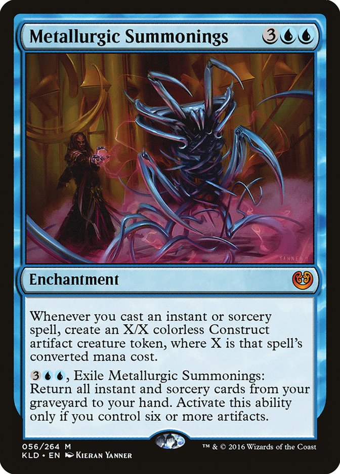 Metallurgic Summonings [Kaladesh] | Exor Games Truro