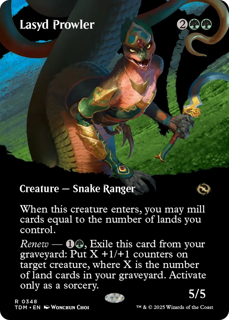 Lasyd Prowler (Borderless) [Tarkir: Dragonstorm] | Exor Games Truro