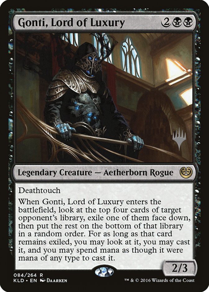 Gonti, Lord of Luxury (Promo Pack) [Kaladesh Promos] | Exor Games Truro