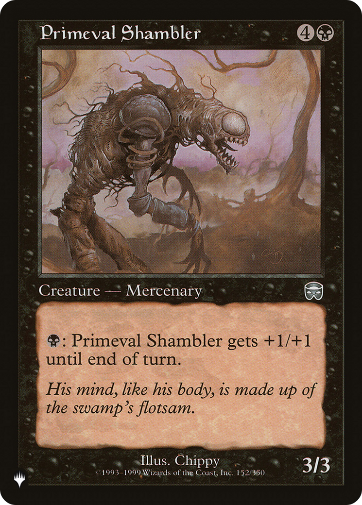 Primeval Shambler [The List Reprints] | Exor Games Truro