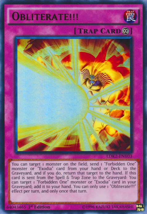 Obliterate!!! [LDK2-ENY03] Ultra Rare | Exor Games Truro