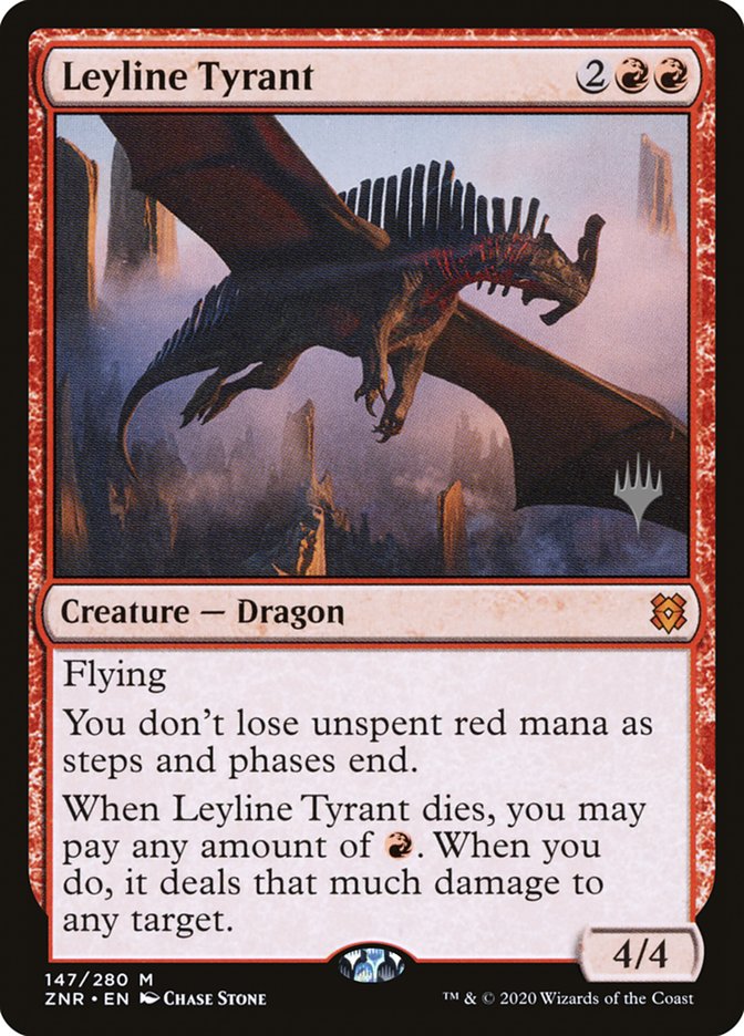 Leyline Tyrant (Promo Pack) [Zendikar Rising Promos] | Exor Games Truro