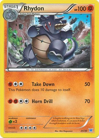 Rhydon (25/30) [XY: Trainer Kit 2 - Latios] | Exor Games Truro