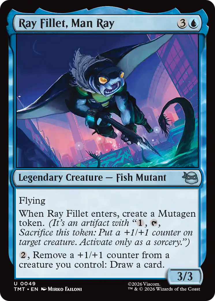Ray Fillet, Man Ray [Teenage Mutant Ninja Turtles] | Exor Games Truro