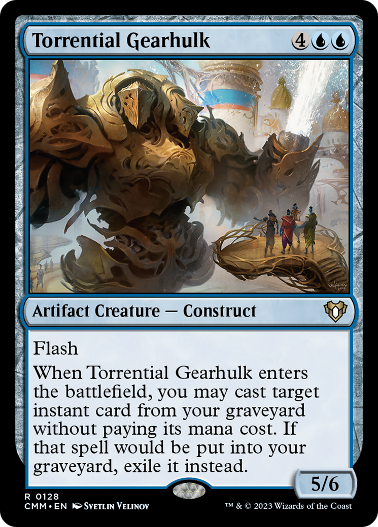 Torrential Gearhulk [Commander Masters] | Exor Games Truro