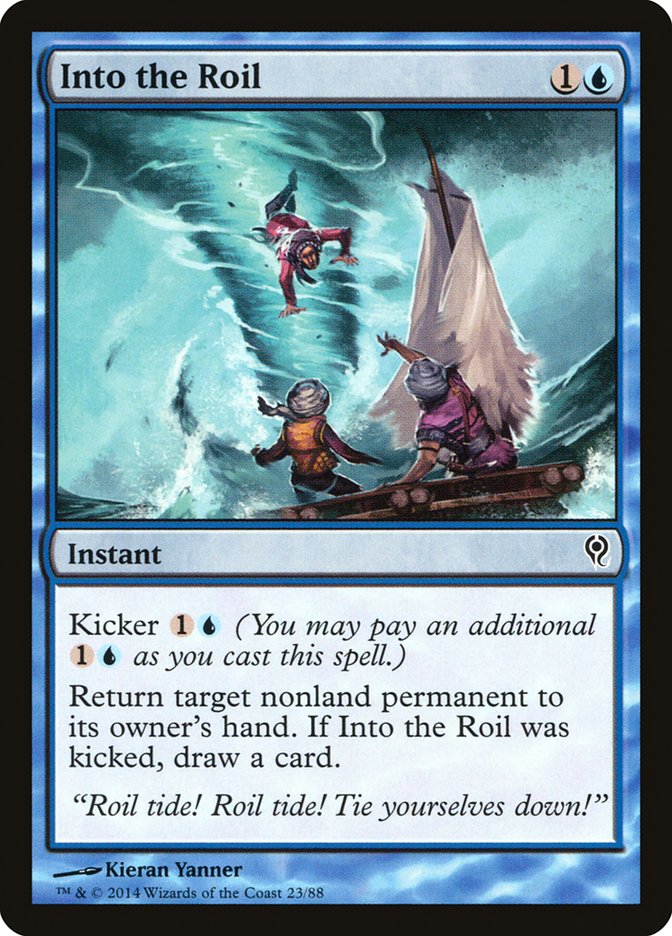 Into the Roil [Duel Decks: Jace vs. Vraska] | Exor Games Truro