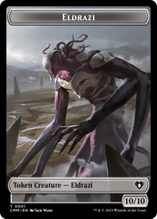 Eldrazi // Knight Double-Sided Token [Commander Masters Tokens] | Exor Games Truro