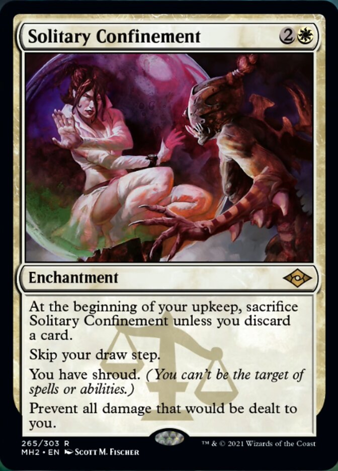 Solitary Confinement (Foil Etched) [Modern Horizons 2] | Exor Games Truro