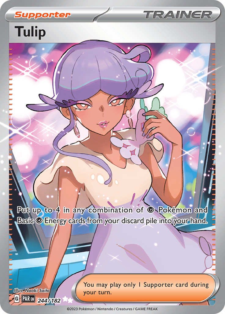 Tulip (244/182) [Scarlet & Violet: Paradox Rift] | Exor Games Truro