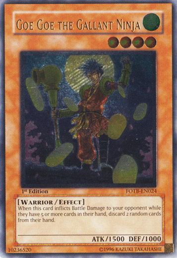 Goe Goe the Gallant Ninja [FOTB-EN024] Ultimate Rare | Exor Games Truro
