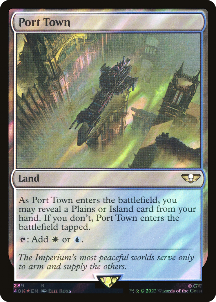 Port Town (Surge Foil) [Marvel Super Heroes Commander] | Exor Games Truro